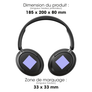HERU - CASQUE SANS FIL BLUETOOTH 2