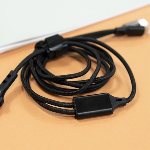 RENKEI - CÂBLE DE CHARGE 4 EN 1 20W EN MATÉRIAUX RECYCLÉS - NOIR 6
