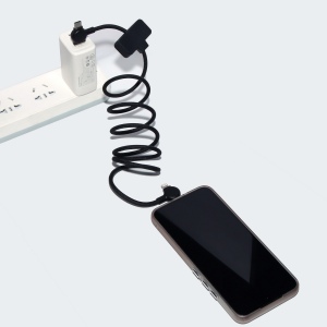 DAO - CÂBLE MAGNÉTIQUE 100W & TRANSFERT DE DONNÉES RAPIDE 4 EN 1 - NOIR 4