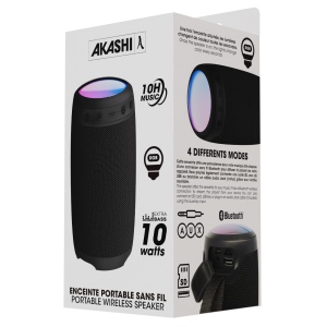 NISHIN - ENCEINTE BLUETOOTH 10W NOIRE 3