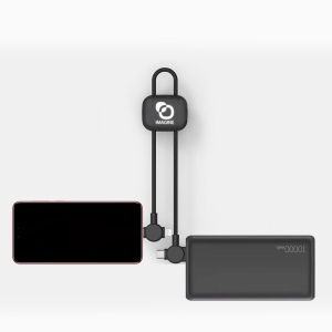 AKA - CÂBLE COURT 18 CM À CHARGE ULTRA-RAPIDE 60W & TRANSFERT DE DONNÉES 6
