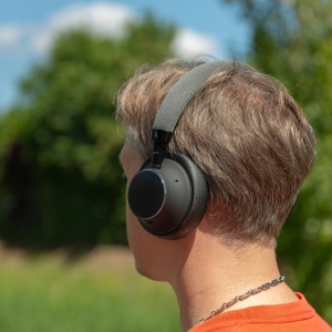 JUNDO - CASQUE À RÉDUCTION DE BRUIT ANC BLUETOOTH SANS FIL NOIR ET ALUMINIUM 4