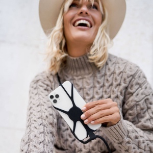 KUMO - LANIERE TOUR DE COU SMARTPHONE UNIVERSELLE NOIR 5