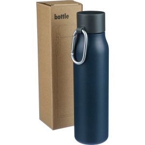Gourde double paroi de 600 ml en acier inoxydable recyclé Cassian 8