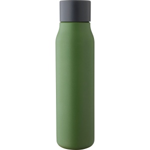 Gourde double paroi de 600 ml en acier inoxydable recyclé Cassian 4