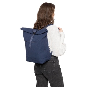 Sac à dos porte-ordinateur en polycoton 330 g/m2 Thaddeux 14