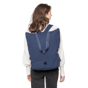 Sac à dos porte-ordinateur en polycoton 330 g/m2 Osric 12