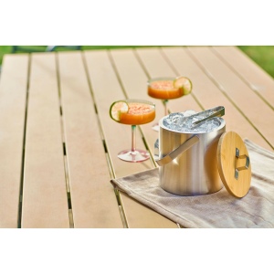 Seau à glace double paroi en acier inoxydable Fenwick 5