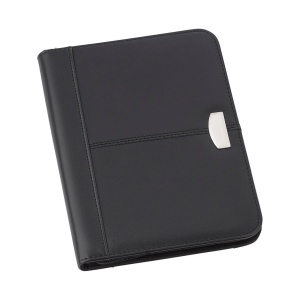 Conférencier A5 zippé en cuir reconstitué Rosa 4