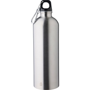 Gourde simple paroi de 750 ml en acier inoxydable recyclé Emeric 12