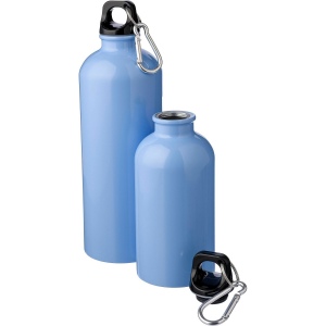Gourde simple paroi de 400 ml en acier inoxydable recyclé Sable 18