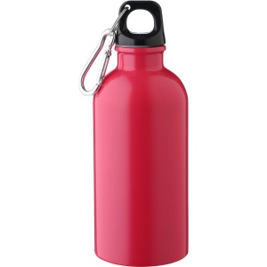 Gourde simple paroi de 400 ml en acier inoxydable recyclé Sable 7