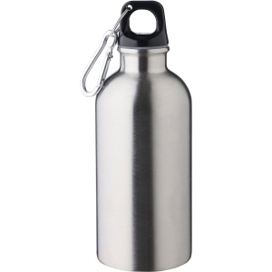Gourde simple paroi de 400 ml en acier inoxydable recyclé Sable 12