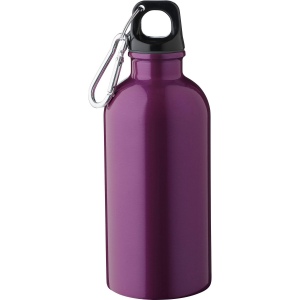 Gourde simple paroi de 400 ml en acier inoxydable recyclé Sable 10