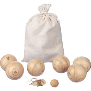 Ensemble de jeu de boules en bois Quillian 4