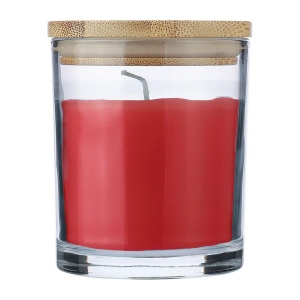 Bougie dans un contenant en verre Riven 6