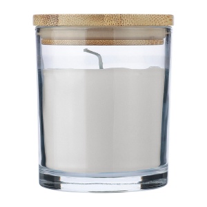 Bougie dans un contenant en verre Riven 3