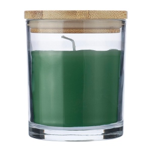 Bougie dans un contenant en verre Riven 4