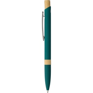 Stylo bille en aluminium recyclé toucher gomme Calandra 9
