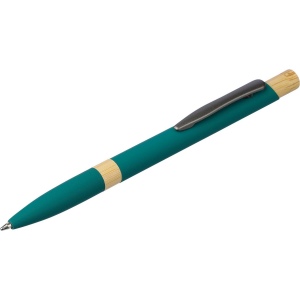 Stylo bille en aluminium recyclé toucher gomme Calandra 11