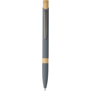 Stylo bille en aluminium recyclé toucher gomme Calandra 4