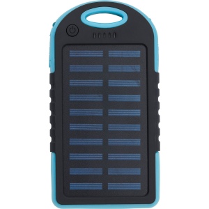 Power bank solaire en ABS et gomme Arin 3