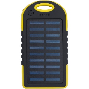 Power bank solaire en ABS et gomme Arin 4