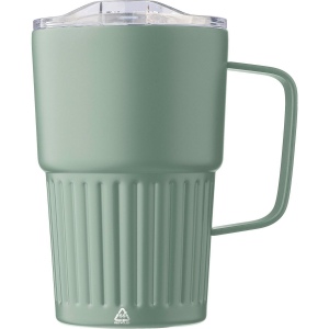 Mug nomade double paroi en acier inoxydable recyclé de 450 ml Calo 6