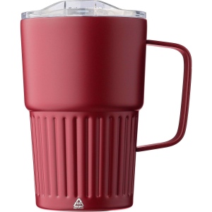 Mug nomade double paroi en acier inoxydable recyclé de 450 ml Calo 7