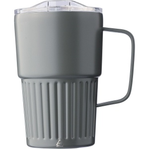 Mug nomade double paroi en acier inoxydable recyclé de 450 ml Calo 4