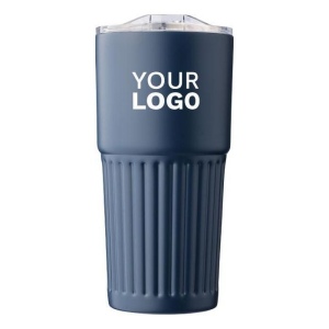 Mug double paroi en acier inoxydable recyclé de 500 ml Kael 10