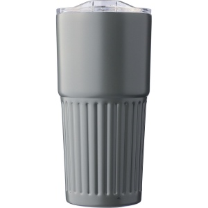 Mug double paroi en acier inoxydable recyclé de 500 ml Kael 4