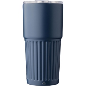 Mug double paroi en acier inoxydable recyclé de 500 ml Kael 5