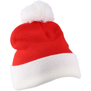 Bonnet de Noël tricoté en acrylique Eleni 4