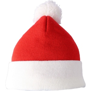 Bonnet de Noël tricoté en acrylique Eleni