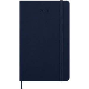 Agenda L quotidien 12 mois Moleskine à couverture rigide 8