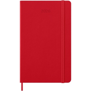 Agenda L quotidien 12 mois Moleskine à couverture rigide 9
