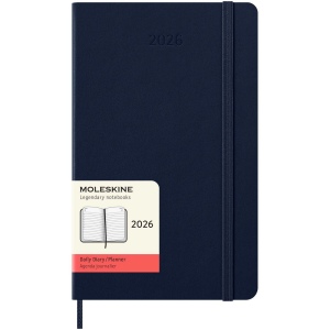 Agenda L quotidien 12 mois Moleskine à couverture rigide 4
