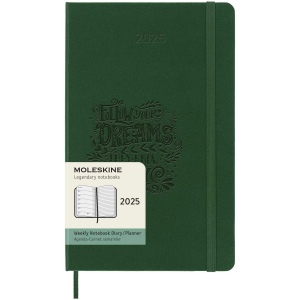 Agenda L hebdomadaire 12 mois Moleskine à couverture rigide 11