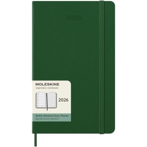 Agenda L hebdomadaire 12 mois Moleskine à couverture rigide 3