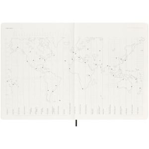 Agenda XL 12 mois Moleskine à couverture souple 14