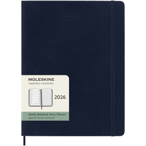 Agenda XL 12 mois Moleskine à couverture souple 3