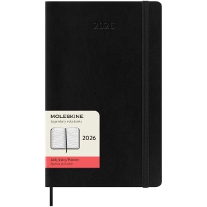 Agenda L quotidien 12 mois Moleskine à couverture souple 2