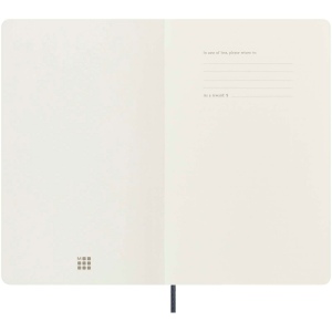 Carnet L Moleskine 100% VEGEA® Capri à couverture souple - ligné 8