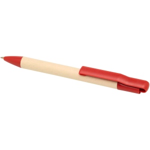 Stylo bille Liliana en papier de canne à sucre (encre bleue) 19
