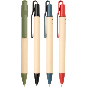 Stylo bille Liliana en papier de canne à sucre (encre bleue) 23