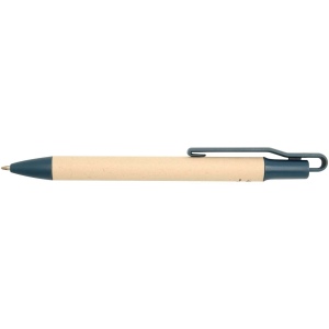 Stylo bille Liliana en papier de canne à sucre (encre bleue) 9