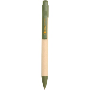 Stylo bille Liliana en papier de canne à sucre (encre bleue) 12