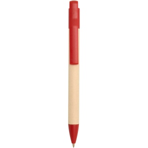 Stylo bille Liliana en papier de canne à sucre (encre bleue) 3
