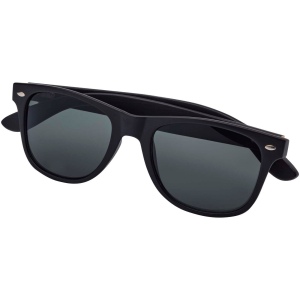 Lunettes de soleil Arlo en bambou avec revêtement noir 5